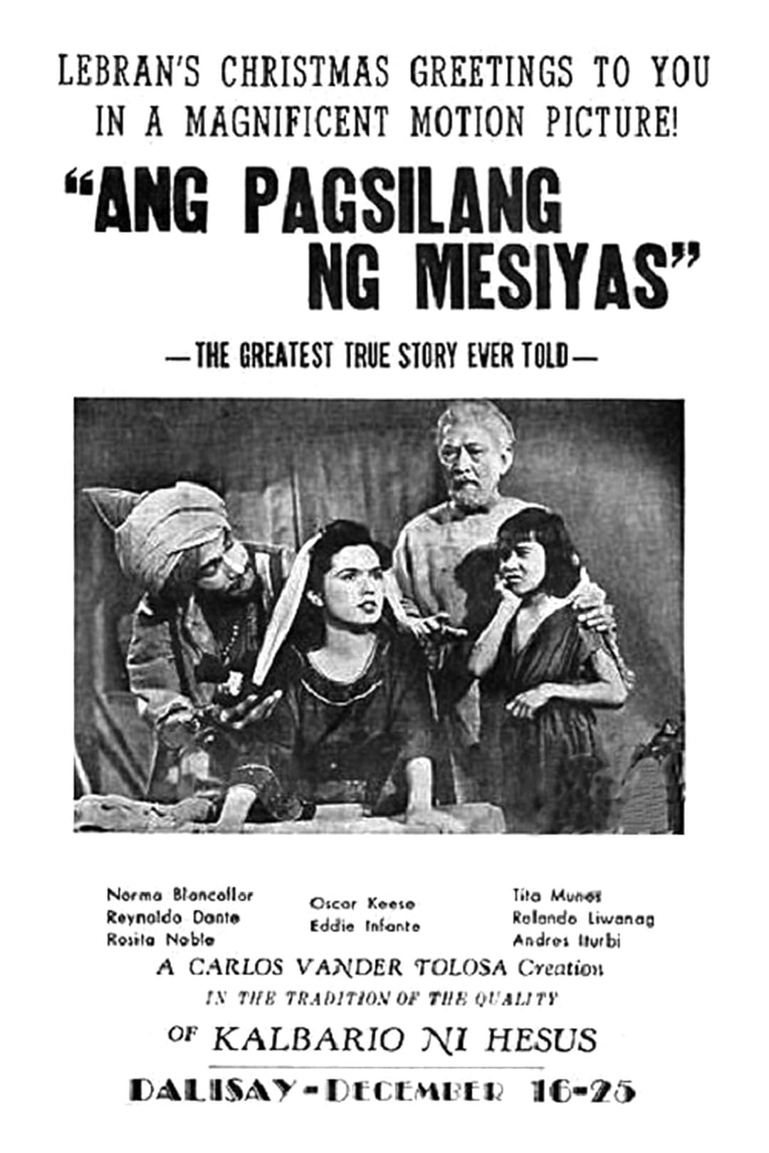 Ang Pagsilang Ng Mesiyas