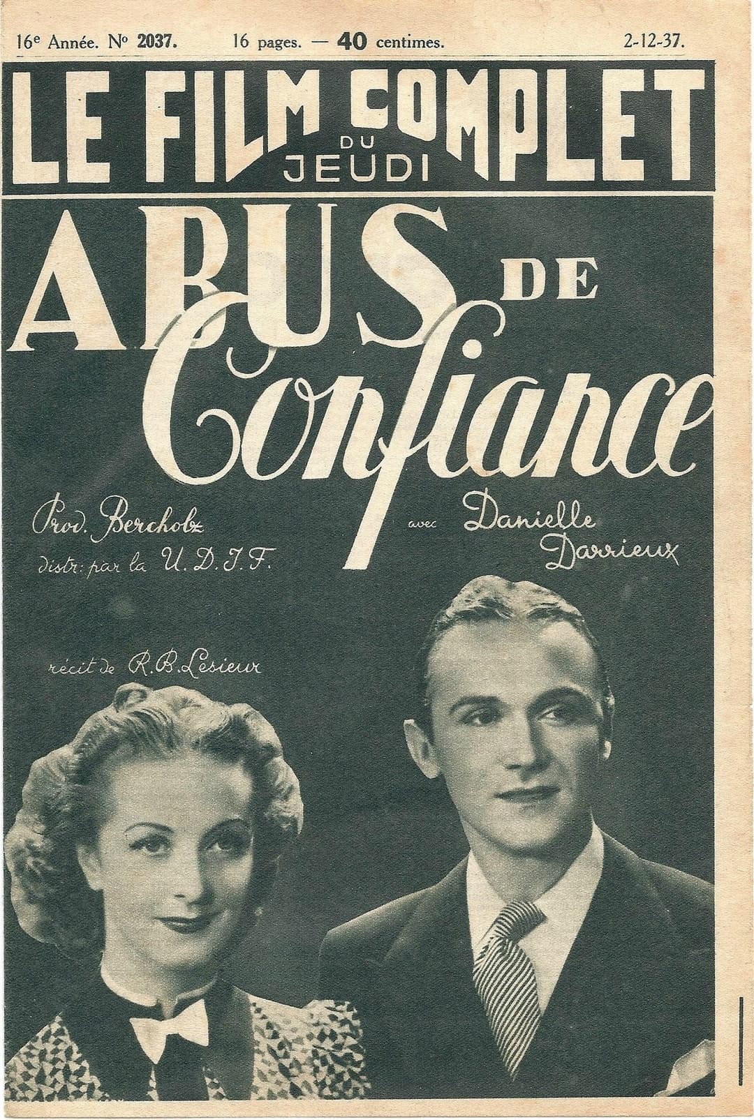 Abus de confiance