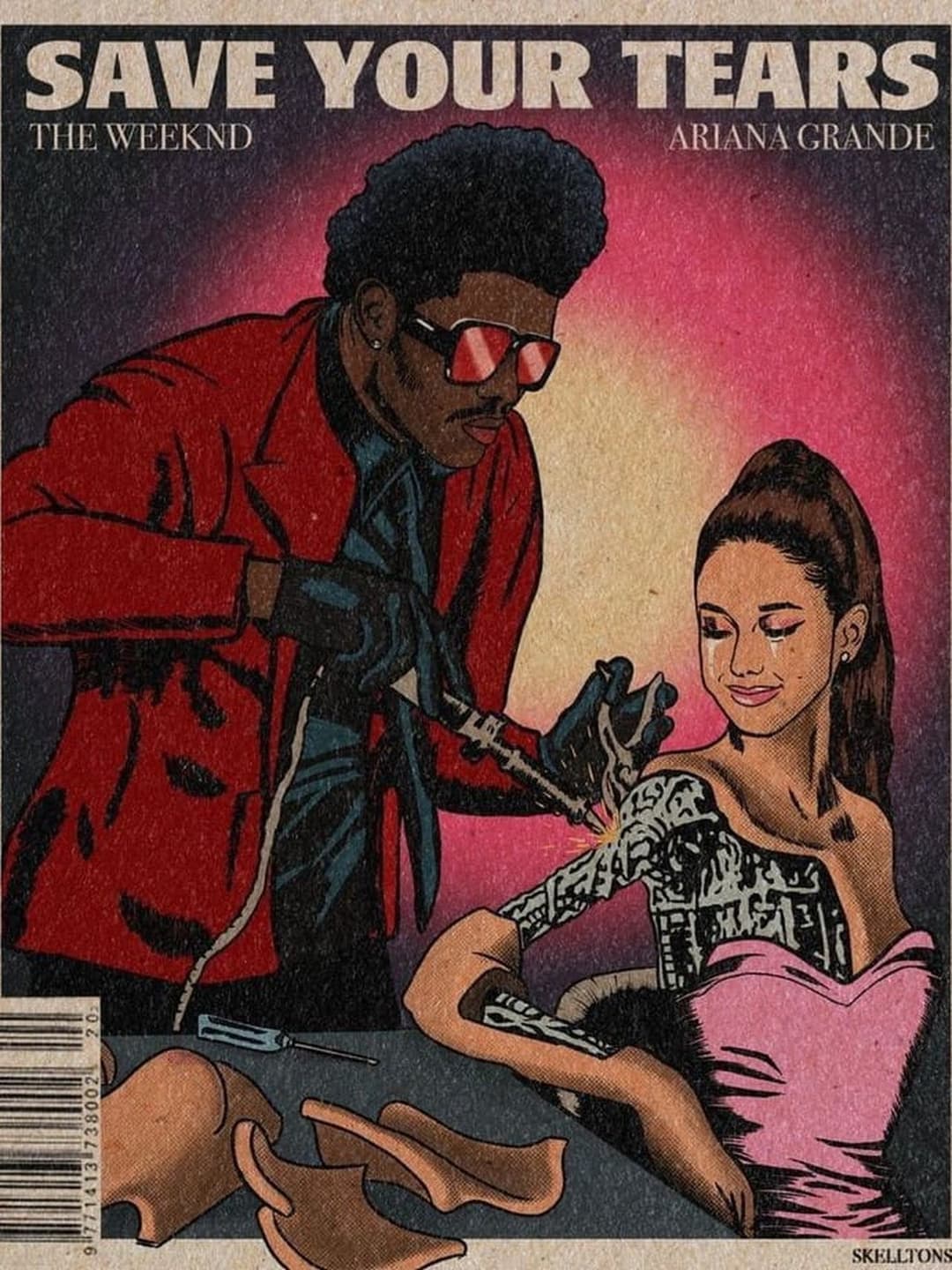 Ariana Grande & The weeknd - Save Your Tears (Live iHeart Radio Music Awards)