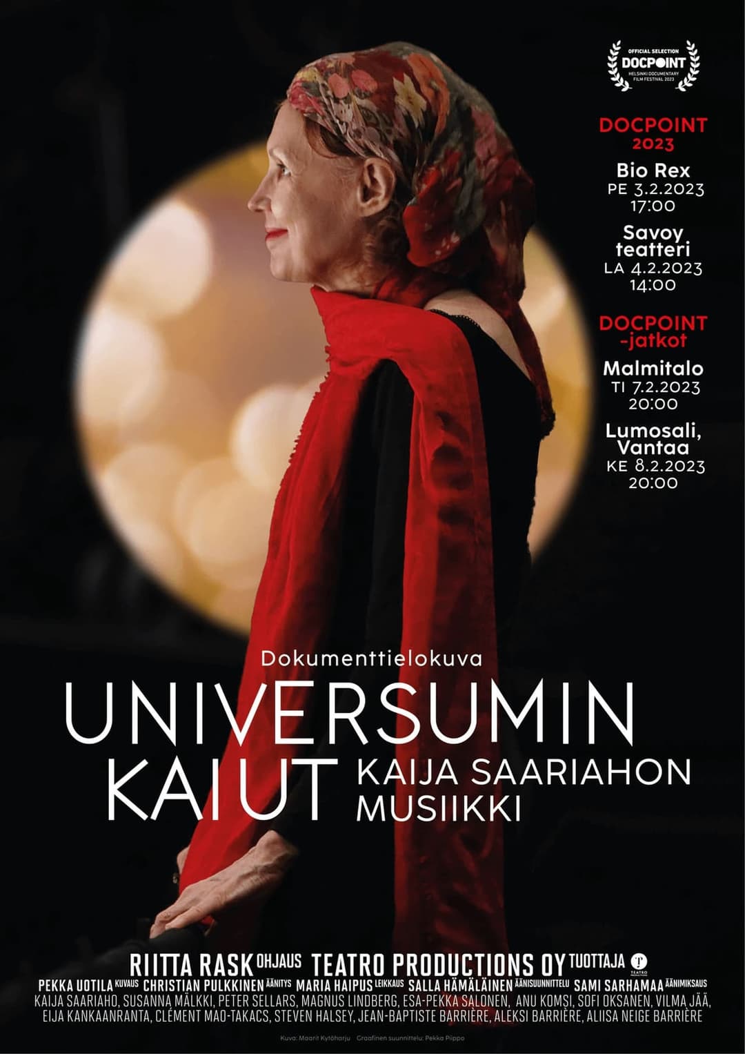 Universumin kaiut – Kaija Saariahon musiikki