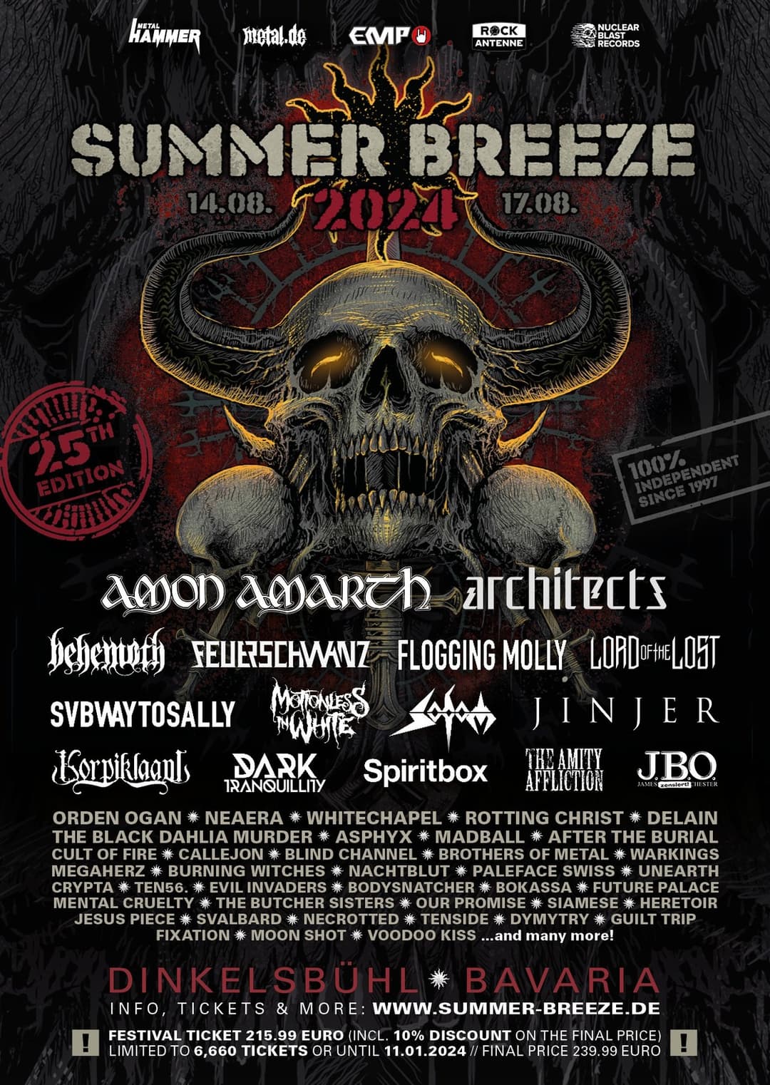 Subway To Sally: Live at Summer Breeze 2024