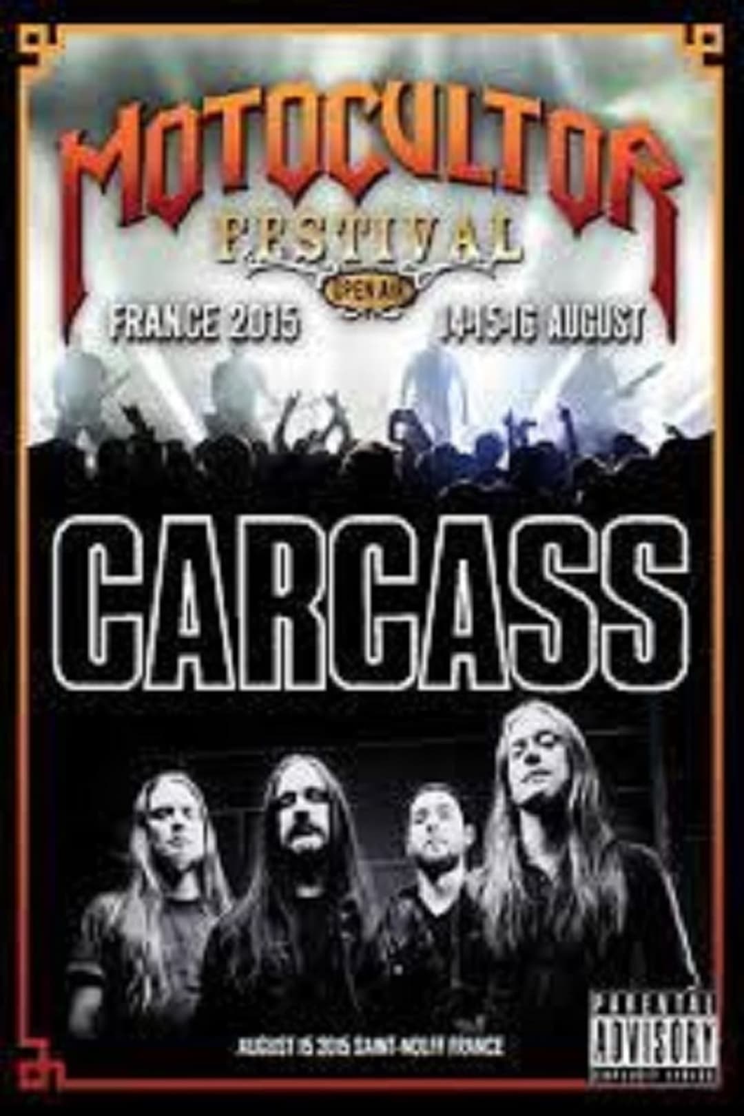 Carcass: [2015] Motocultor Festival