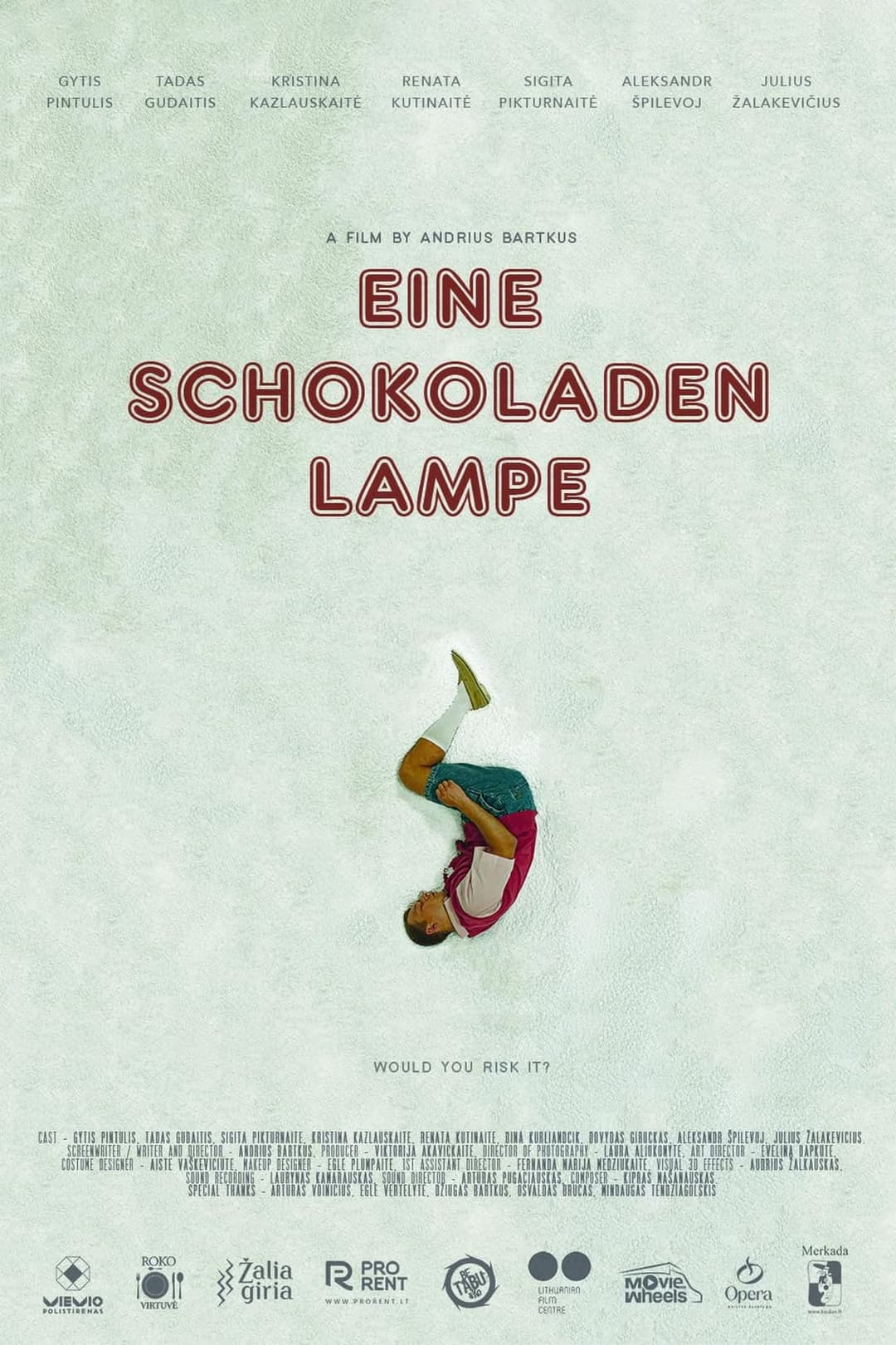 Eine Schokoladen Lampe