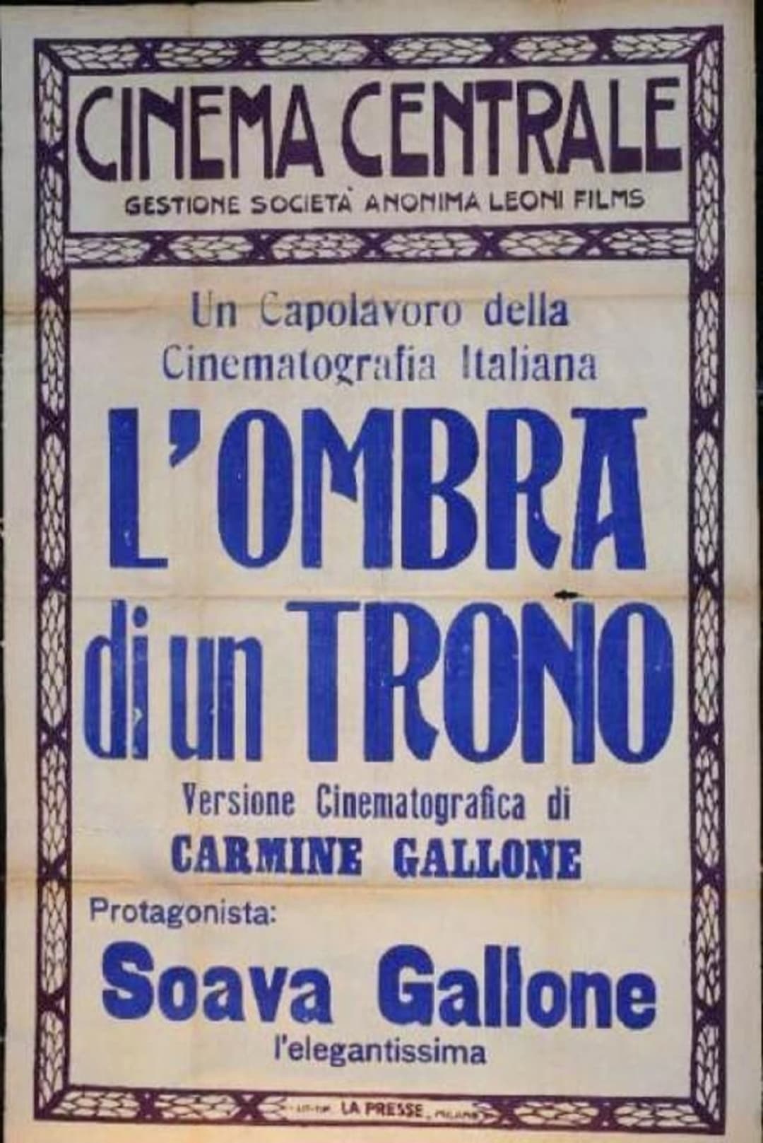 L’ombra di un trono