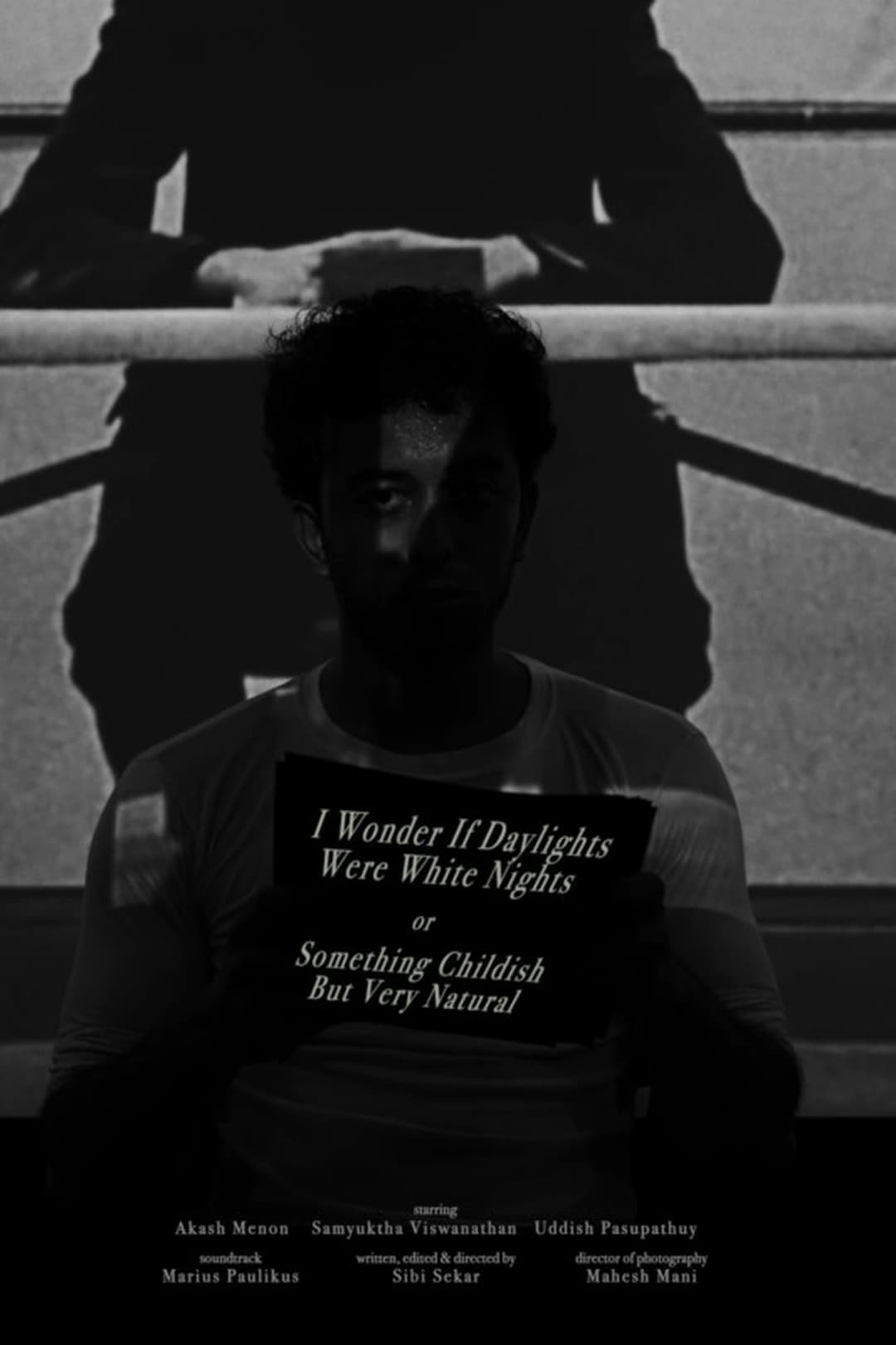 I Wonder If Daylights Were White Nights or Something Childish But Very Natural