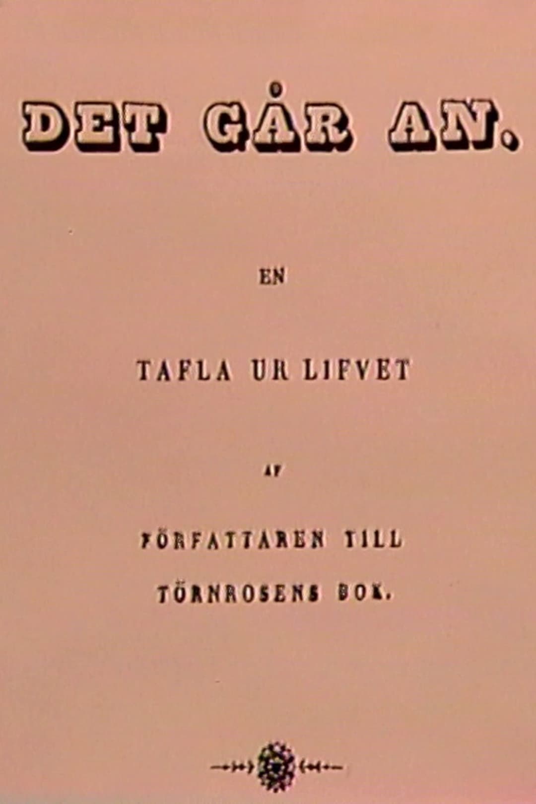 Det går an