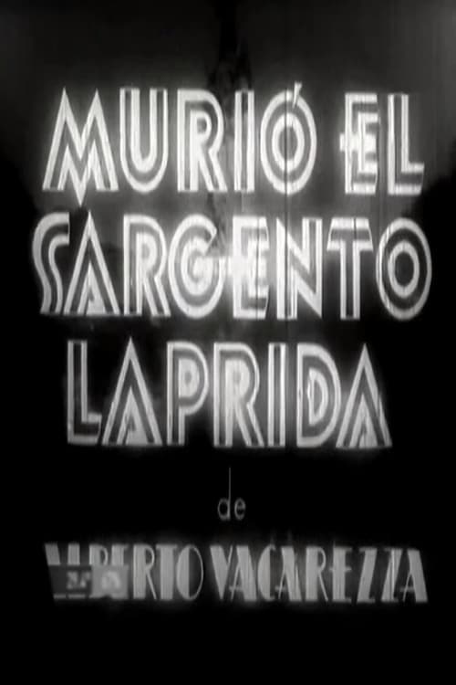 Murió el sargento Laprida