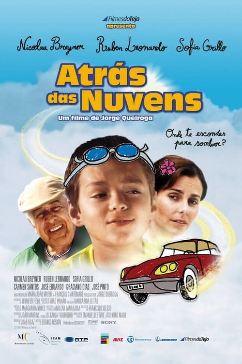 Atrás das nuvens