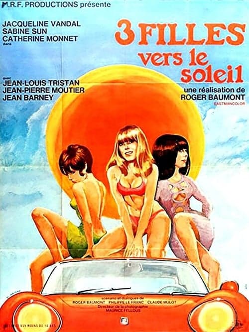 Trois filles vers le soleil