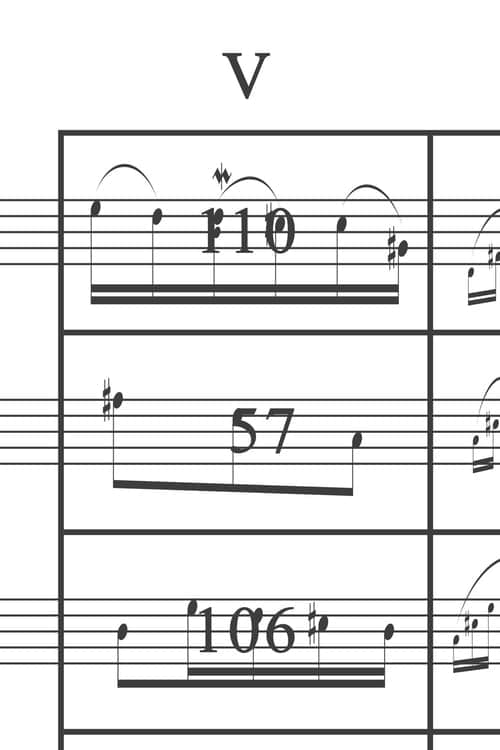 Anagrammatische Komposition mit Würfelspiel (nach W.A. Mozart, Klavier) für Sopransaxophon