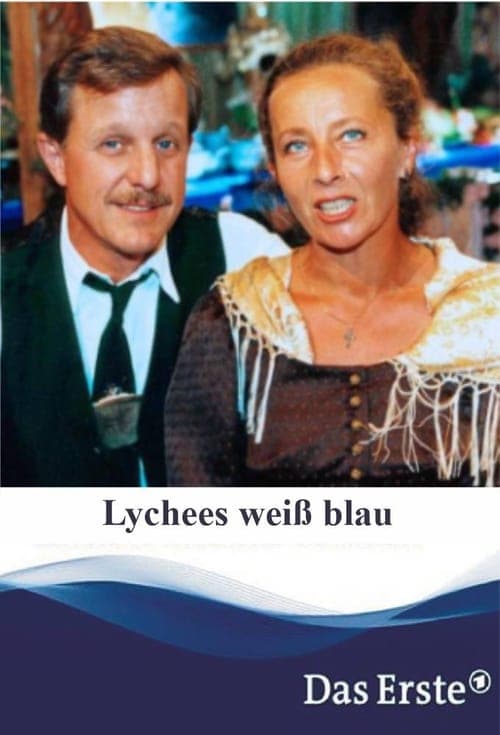 Lychees weiß blau