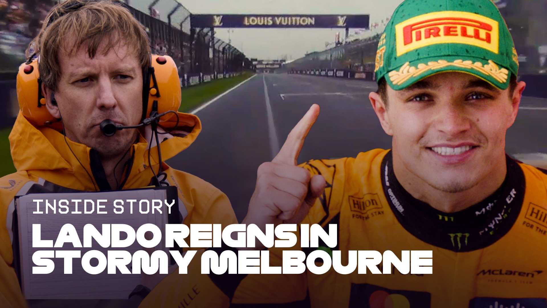 Inside Story: Lando reigns in stormy Melbourne