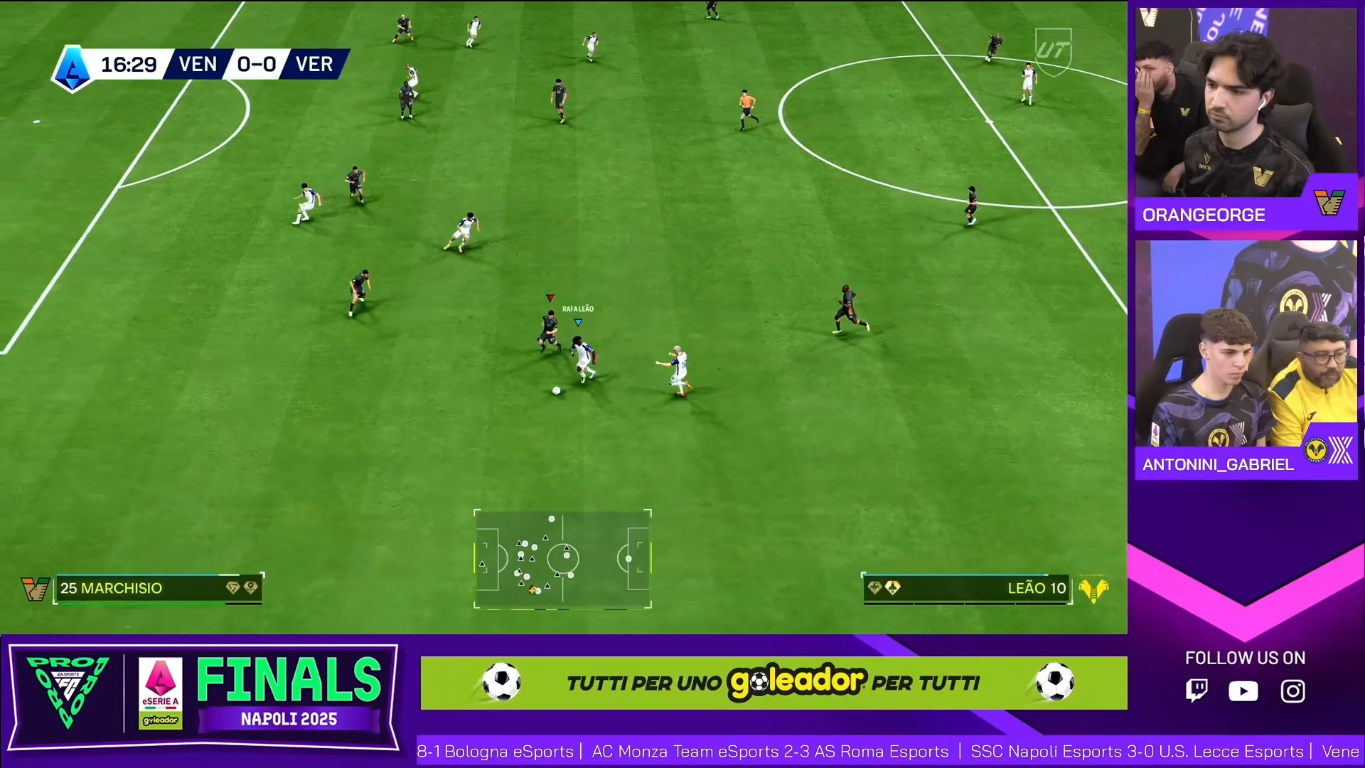 [FC25] ESERIEA Finals Day 1 Part2 - Playoffs