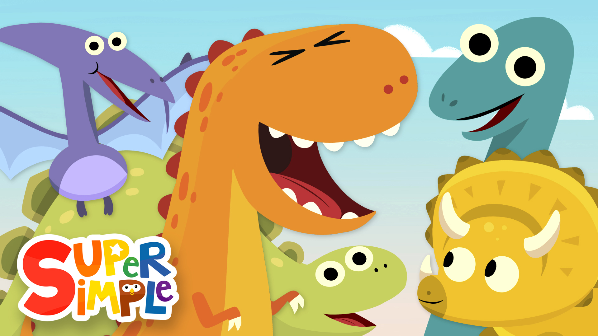 10 Little Dinosaurs - Super Simple And More