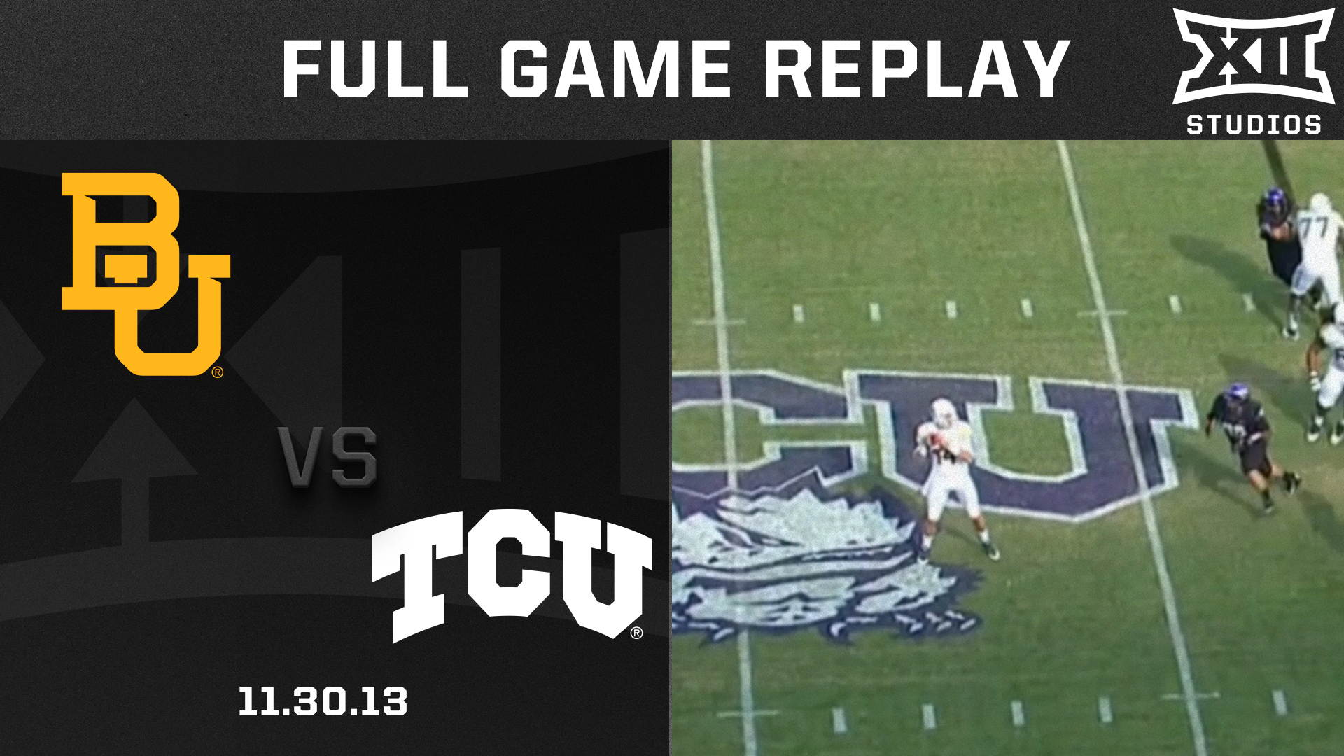 Baylor vs. TCU Football 11.30.13