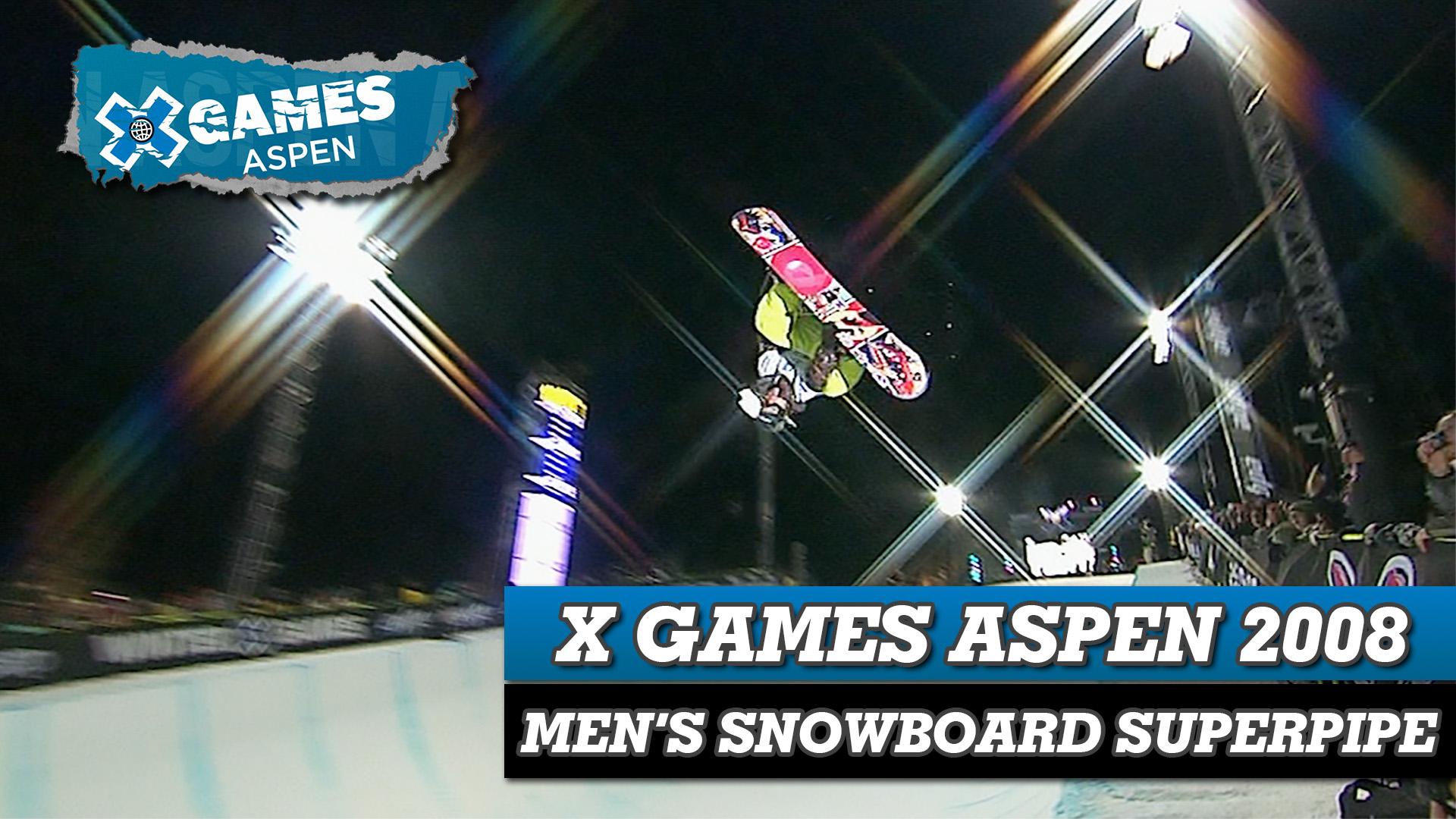 X Games Aspen 2008: Men's Snowboard SuperPipe