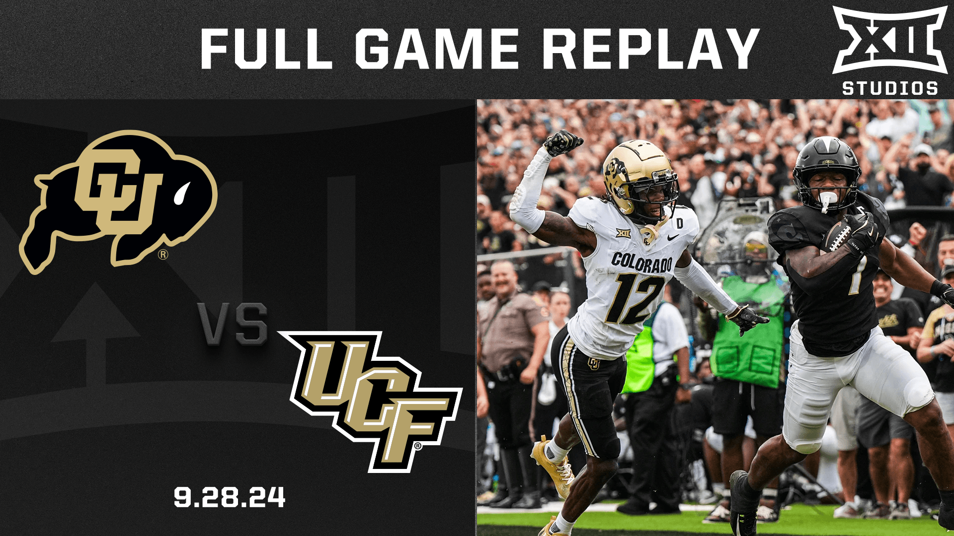 Colorado vs. UCF (9.28.24) Football Replay