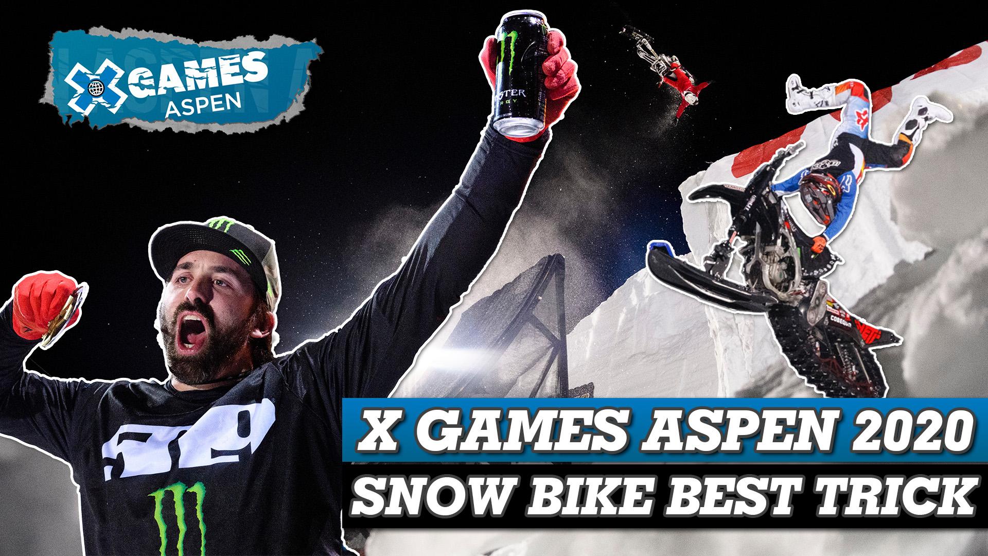 X Games Aspen 2020: Snow Bike Best Trick