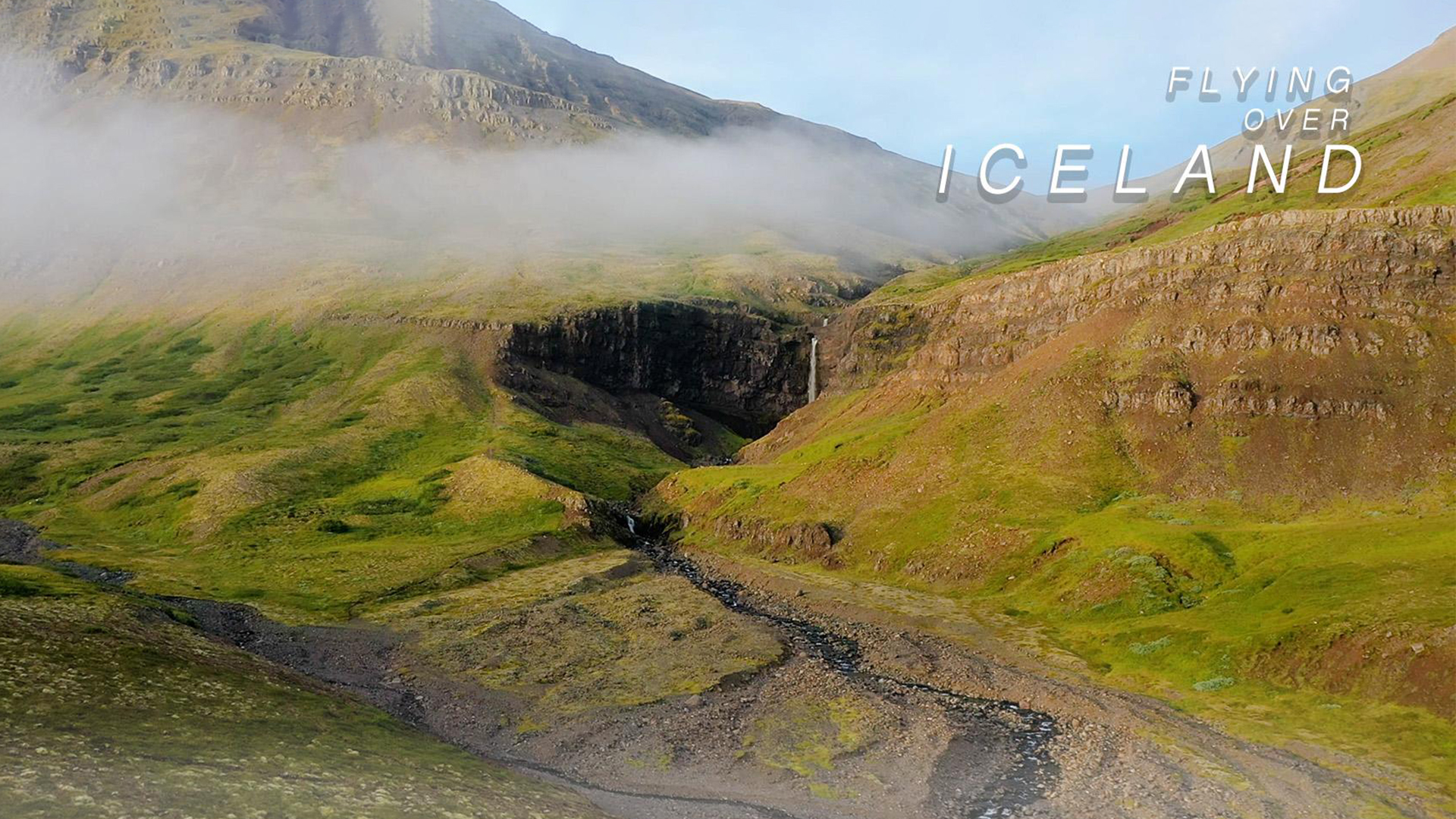 Flying Over Iceland