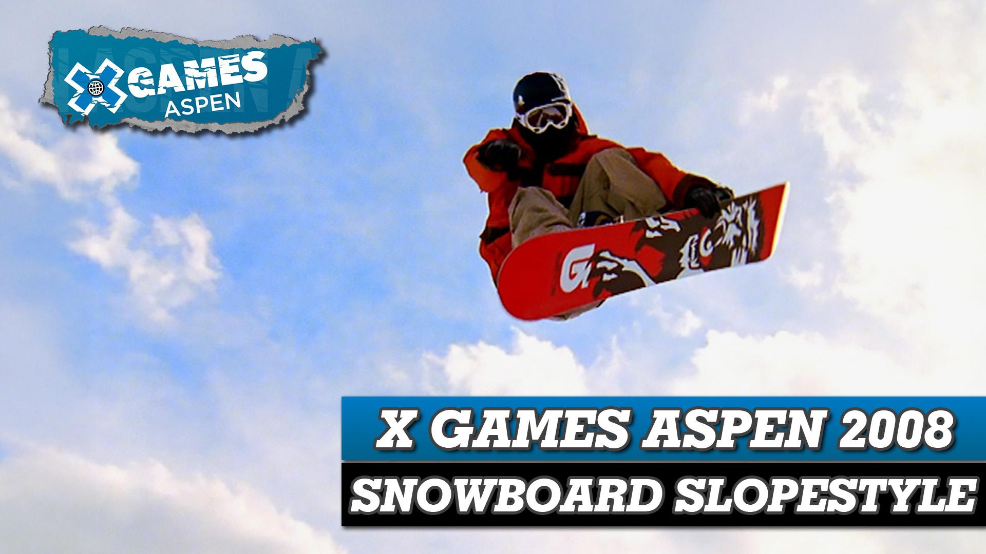 X Games Aspen 2008: Snowboard Slopestyle