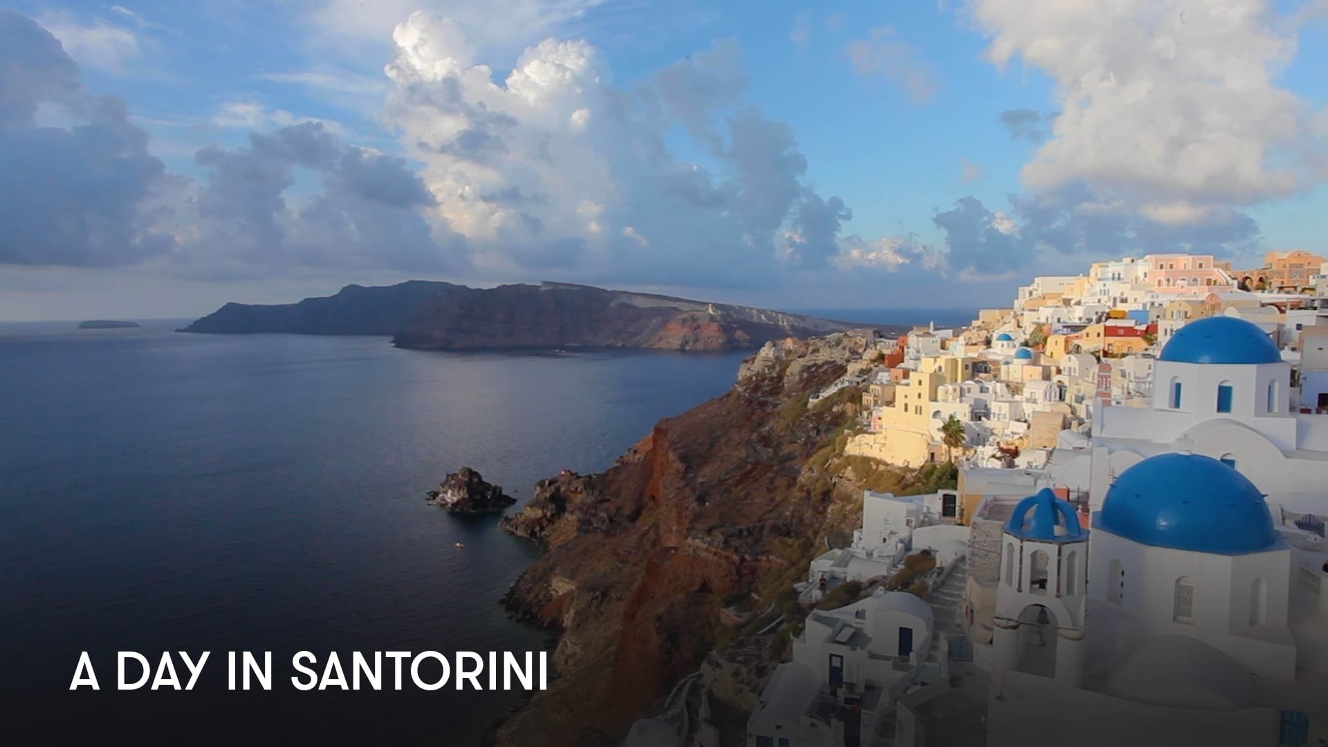 A Day in Santorini