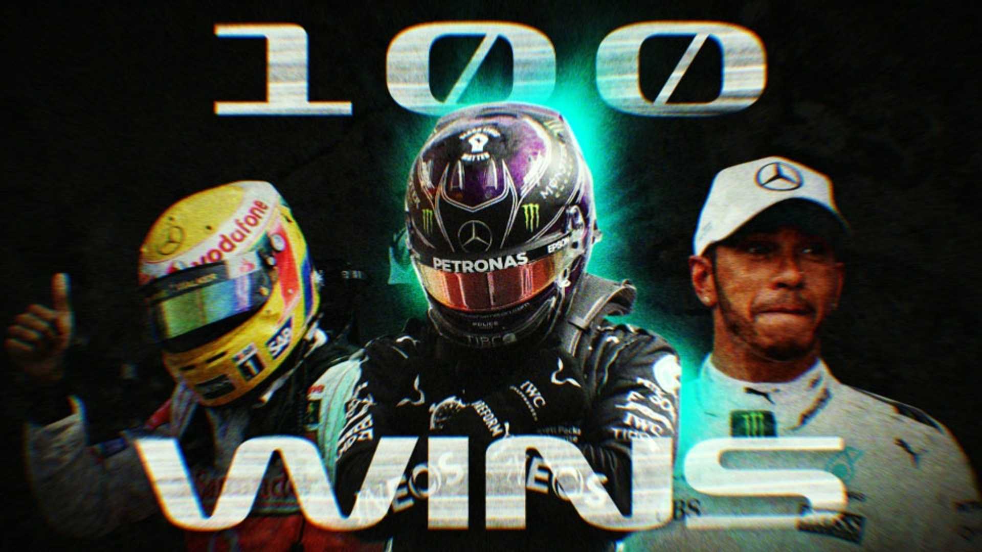 Lewis Hamilton - Wins 1 to 100