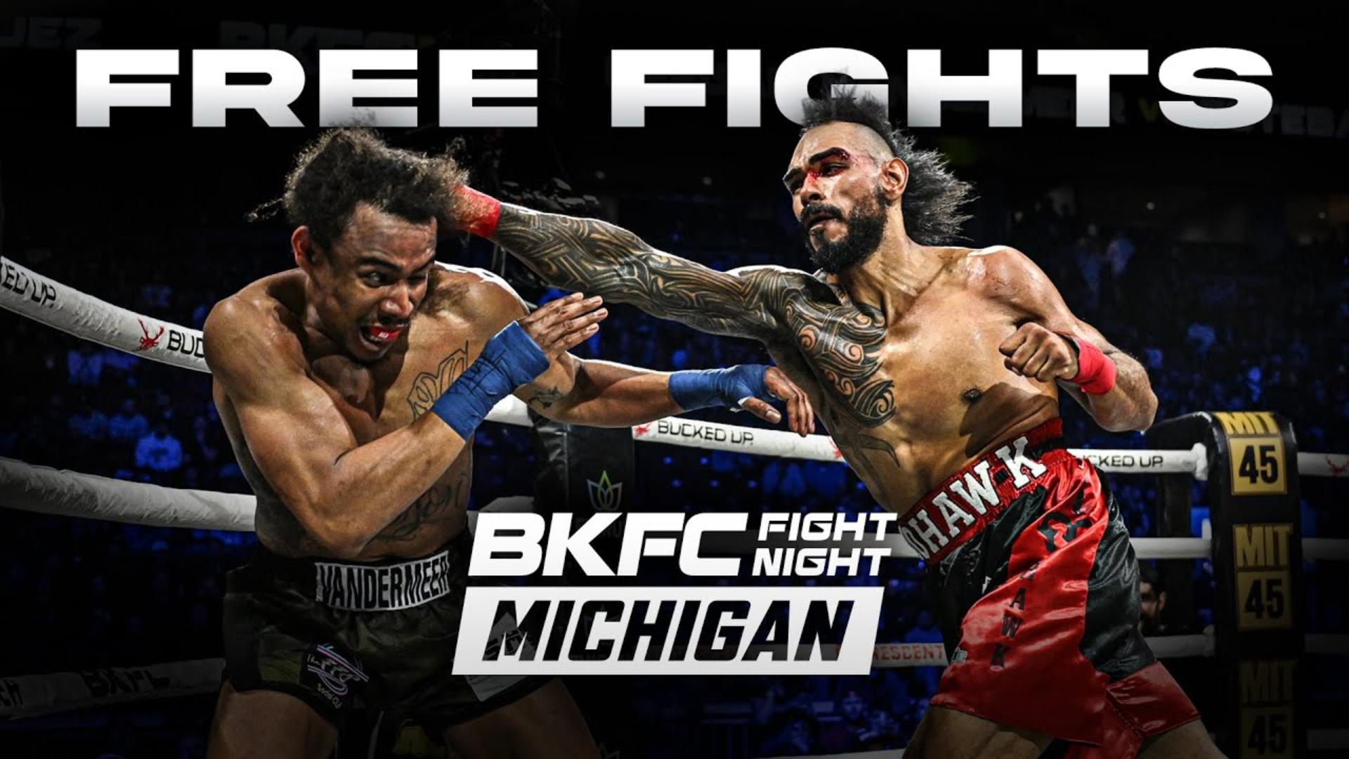 BKFC Fight Night Michigan: Rodriguez vs. Cavender (Prelims)