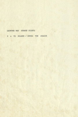 2 x 45 Bilder / Sätze von Agadir