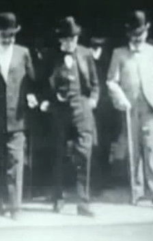 Bartolomé Mitre visita el Museo de Historia