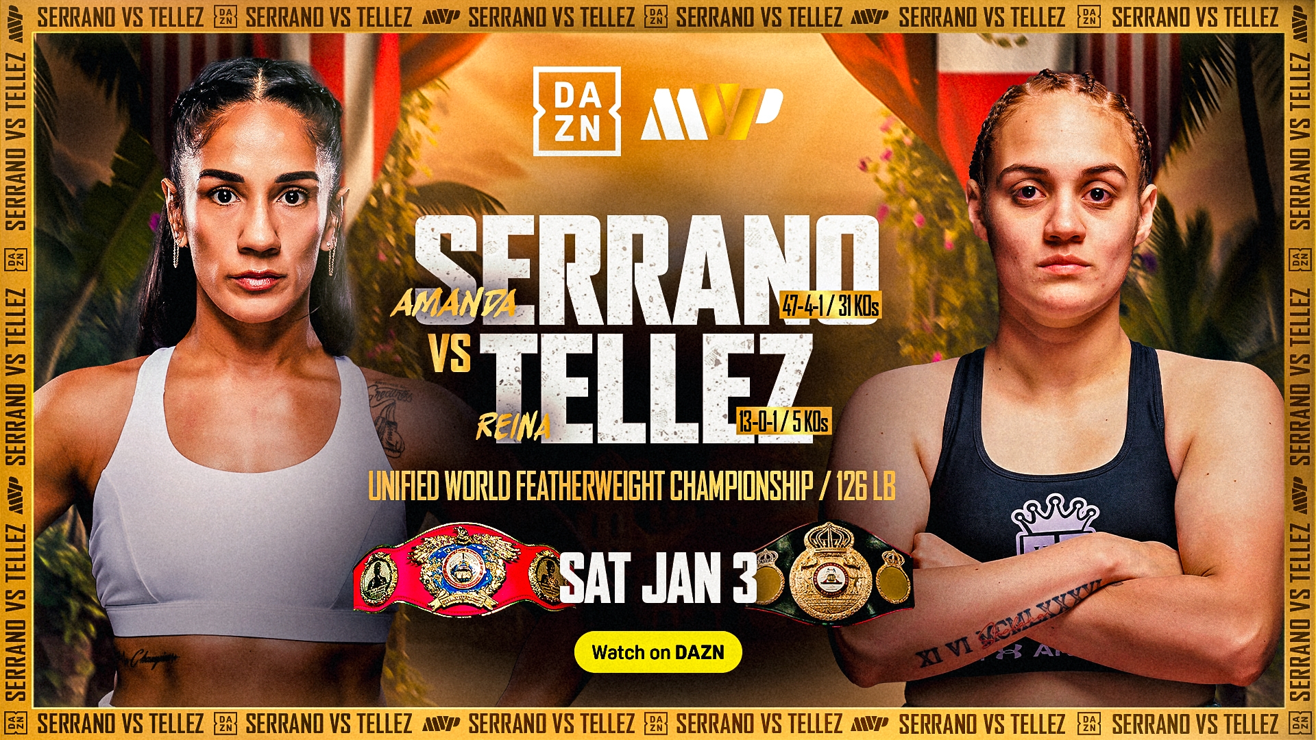 LIVE: Serrano vs. Tellez