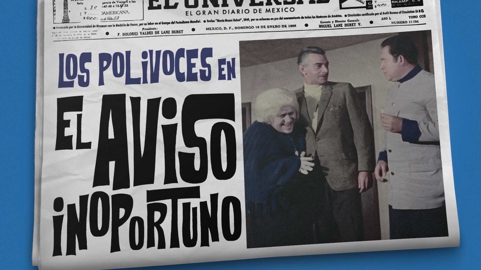 El aviso inoportuno