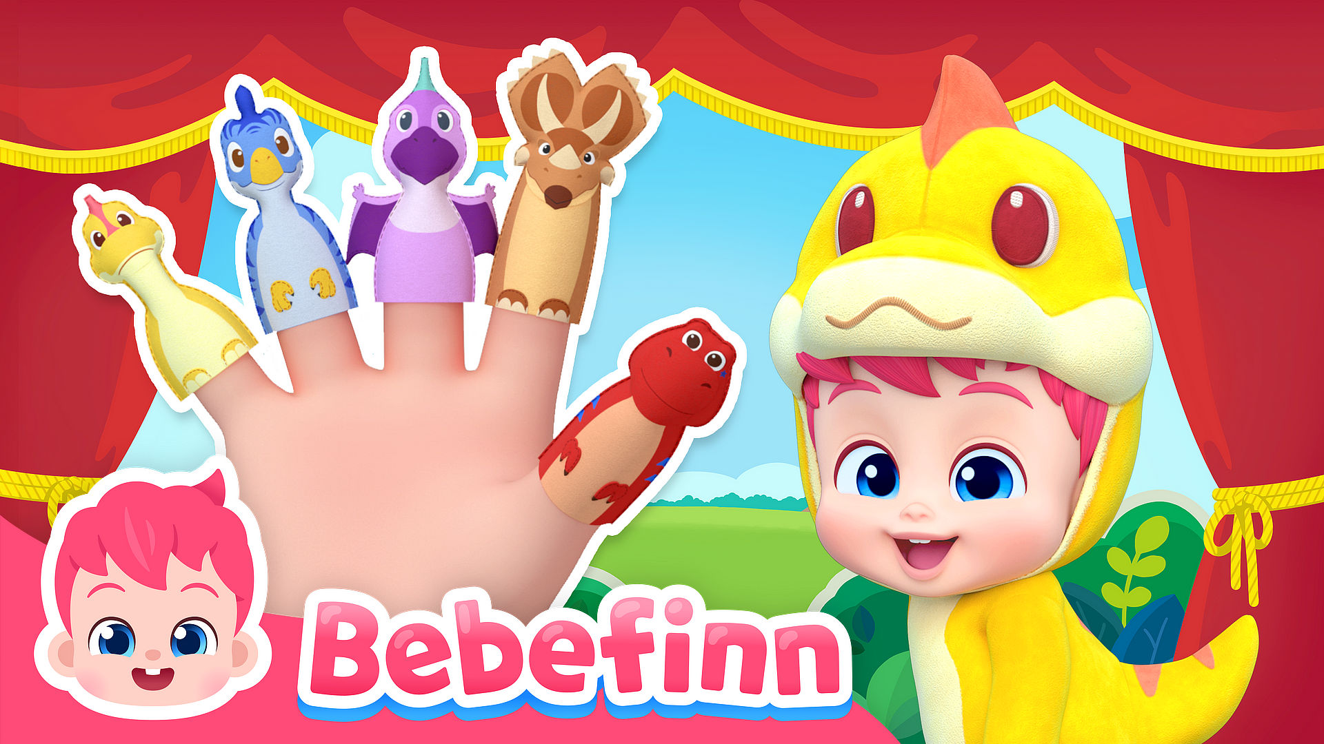 베베핀 공룡 손가락 놀이 (영어)