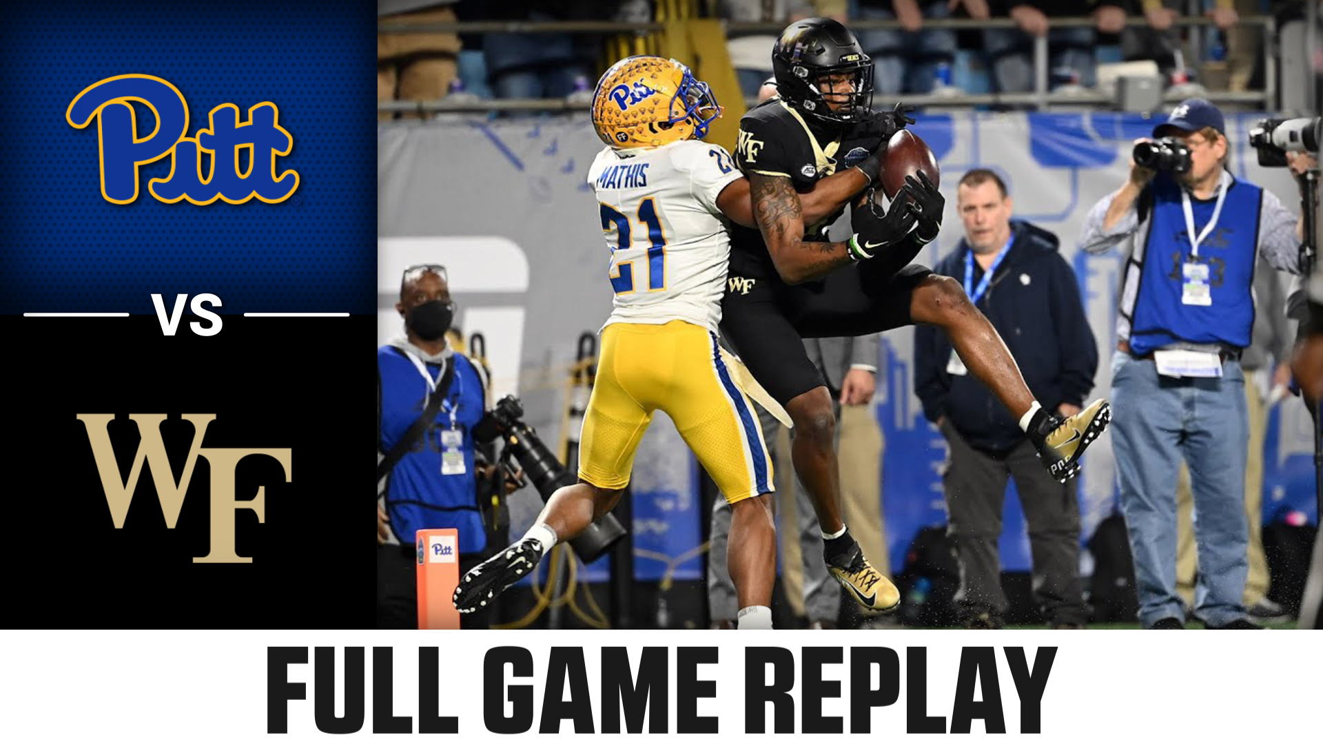 2021 ACC Football Championship: Pitt vs. Wake Forest