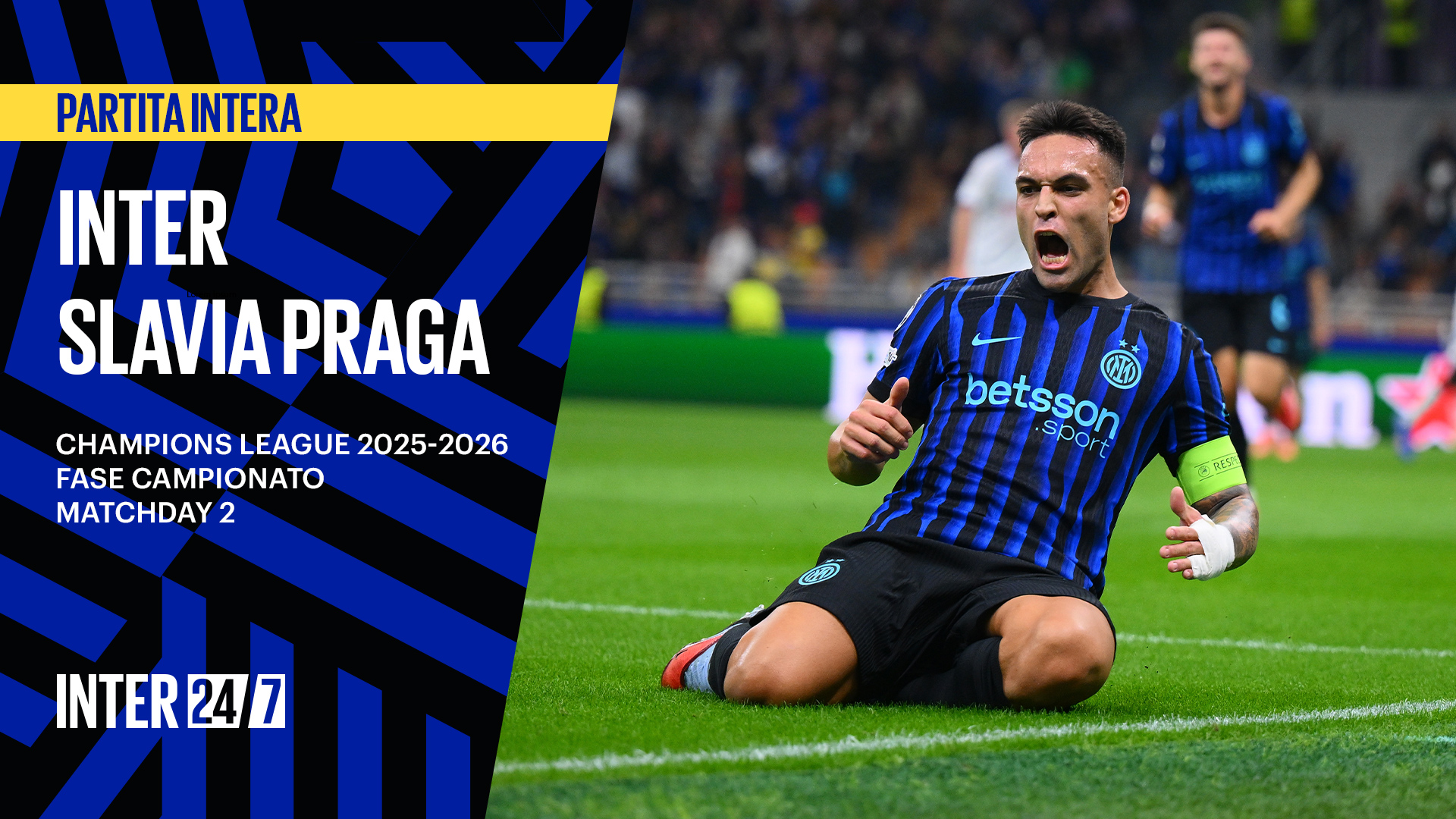 Champions League Inter-Slavia Prague 2025/2026