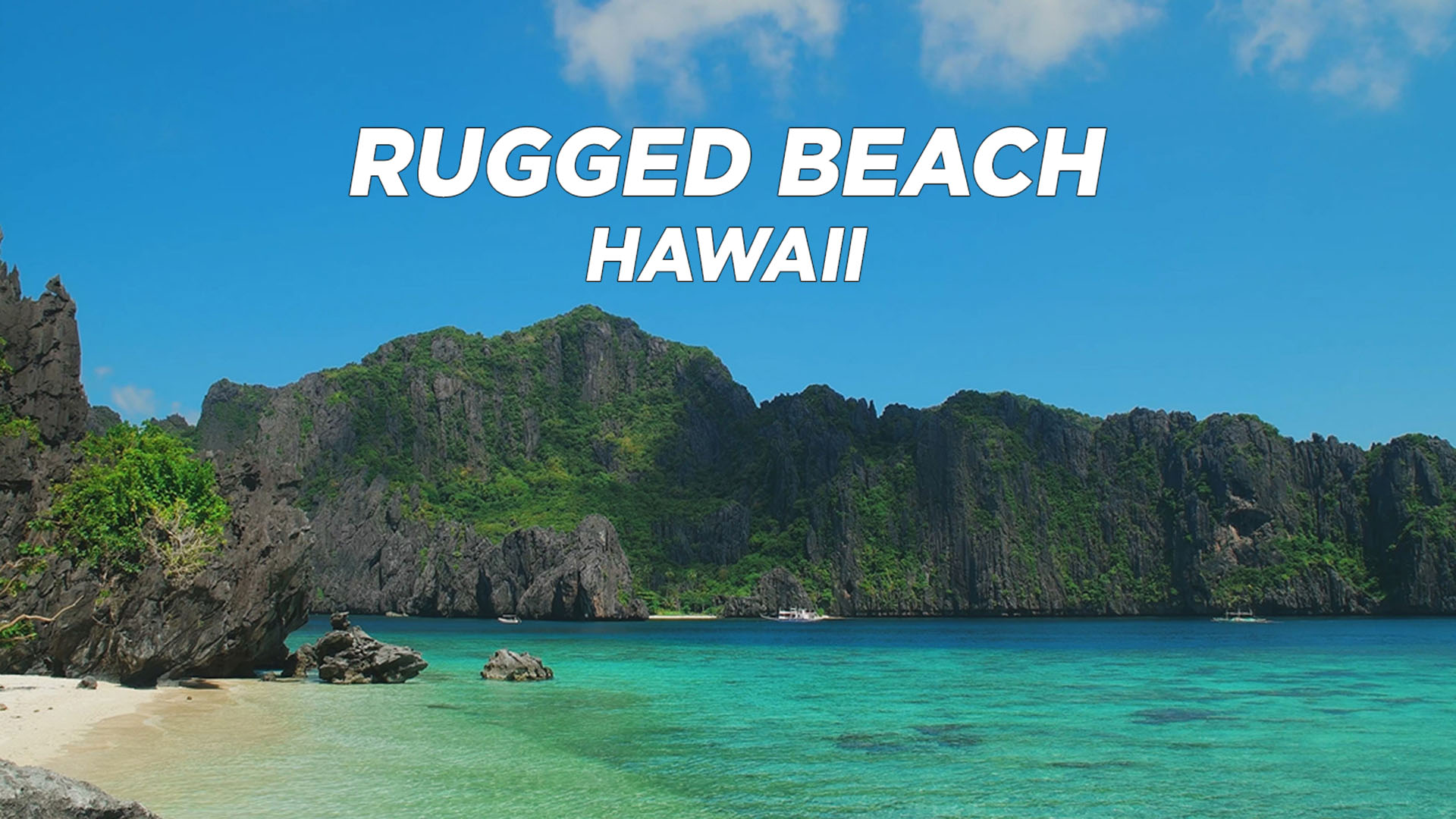 Rugged Beach: Hawaii