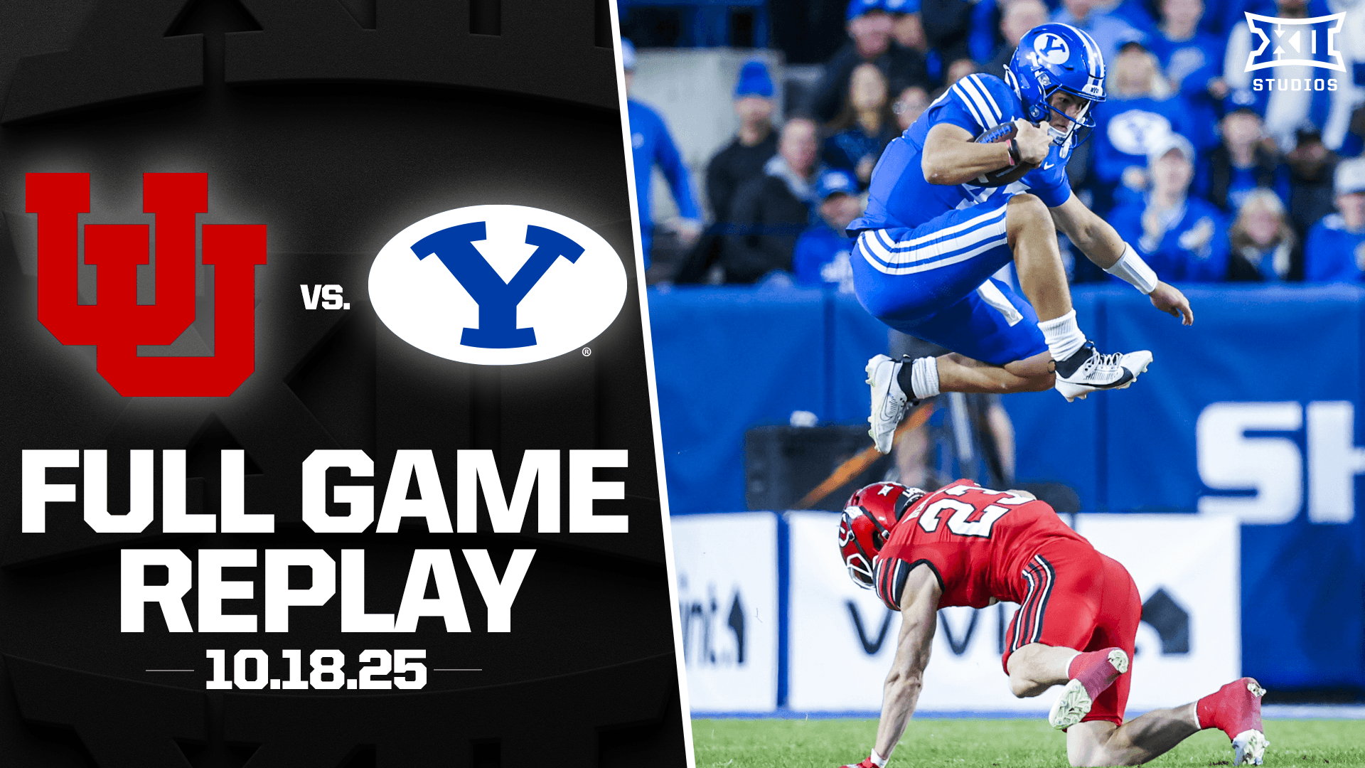 Utah vs. BYU Football Full Game Replay (10.18.25)