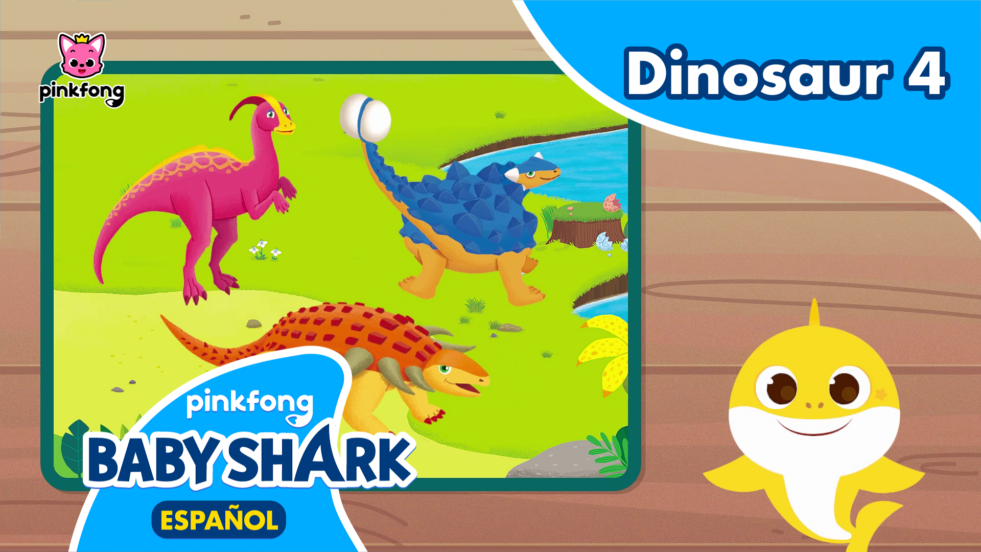 Al Escondite con Tiburón Bebé Dinosaur 4