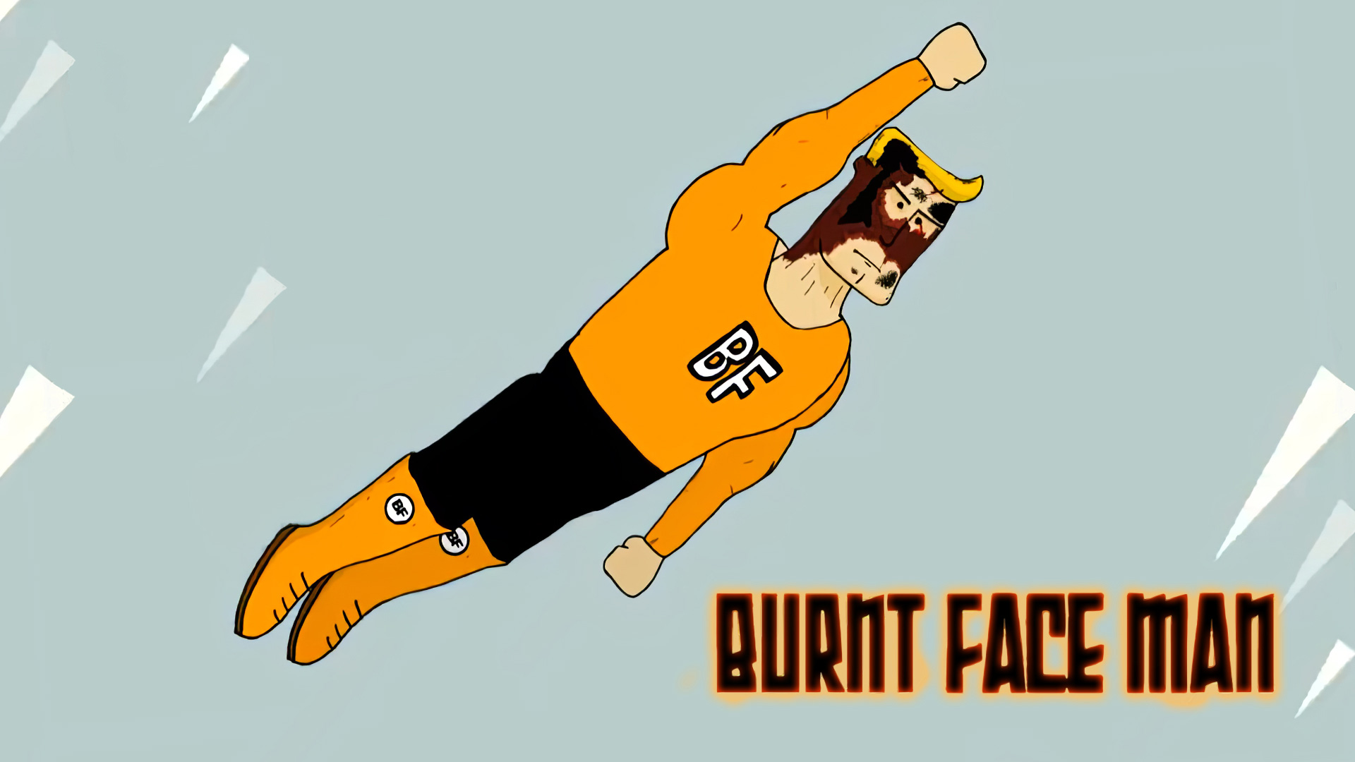 Burnt Face Man