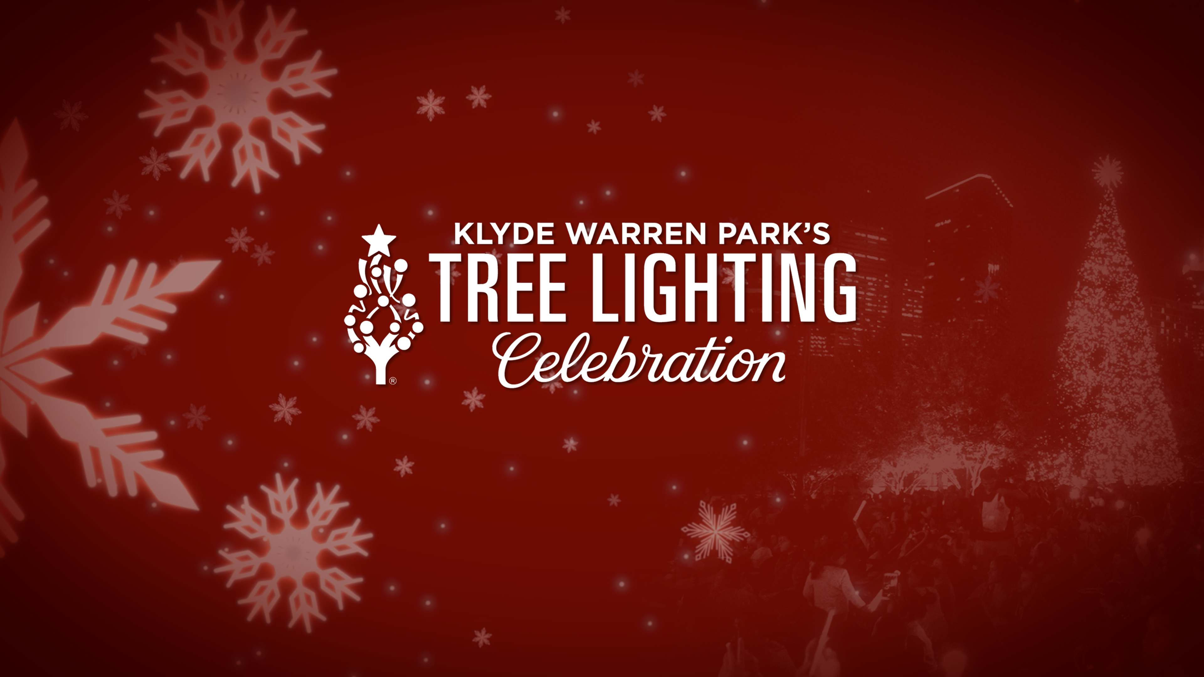 Klyde Warren Park Tree Lighting Celebration