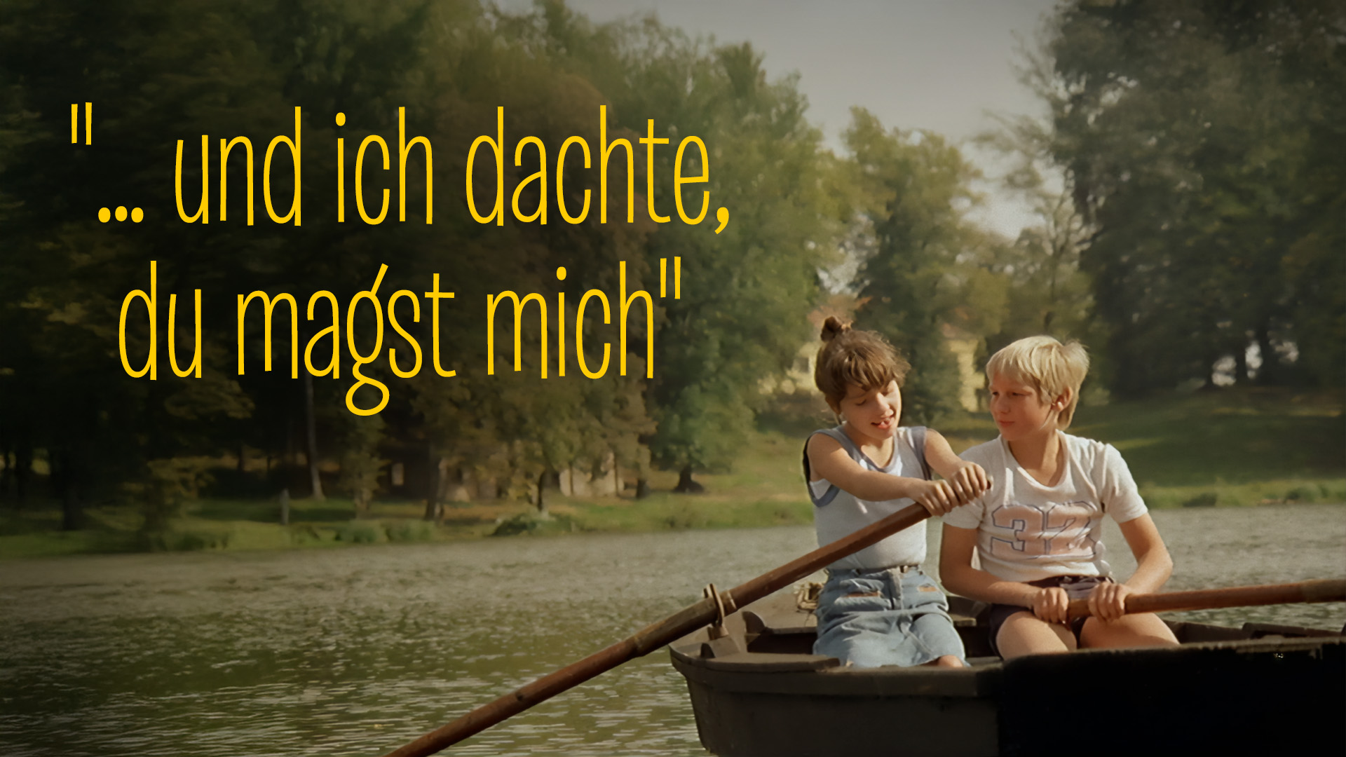 …und ich dachte, du magst mich