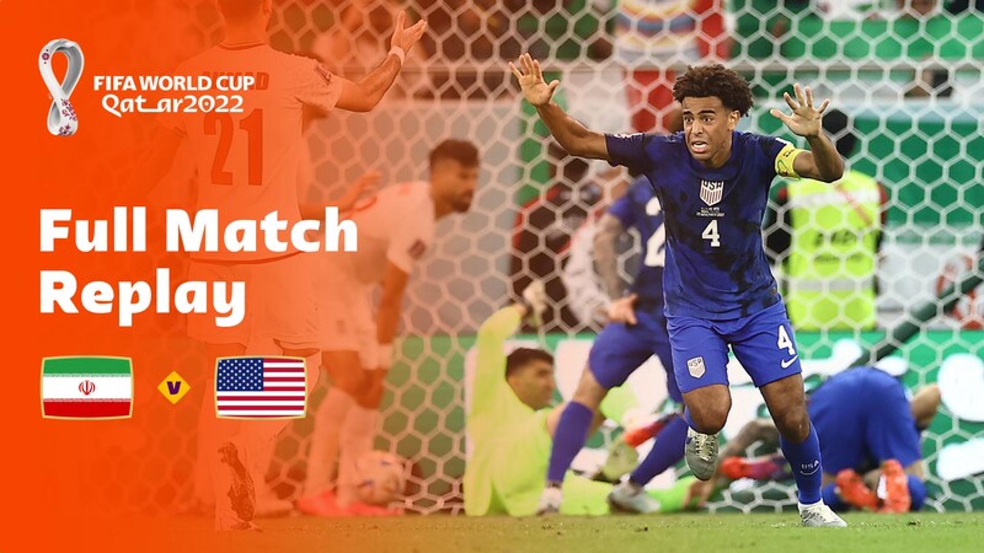 RI de Irán vs EEUU | Grupo B | Copa Mundial de la FIFA Catar 2022™ | Partido Completo