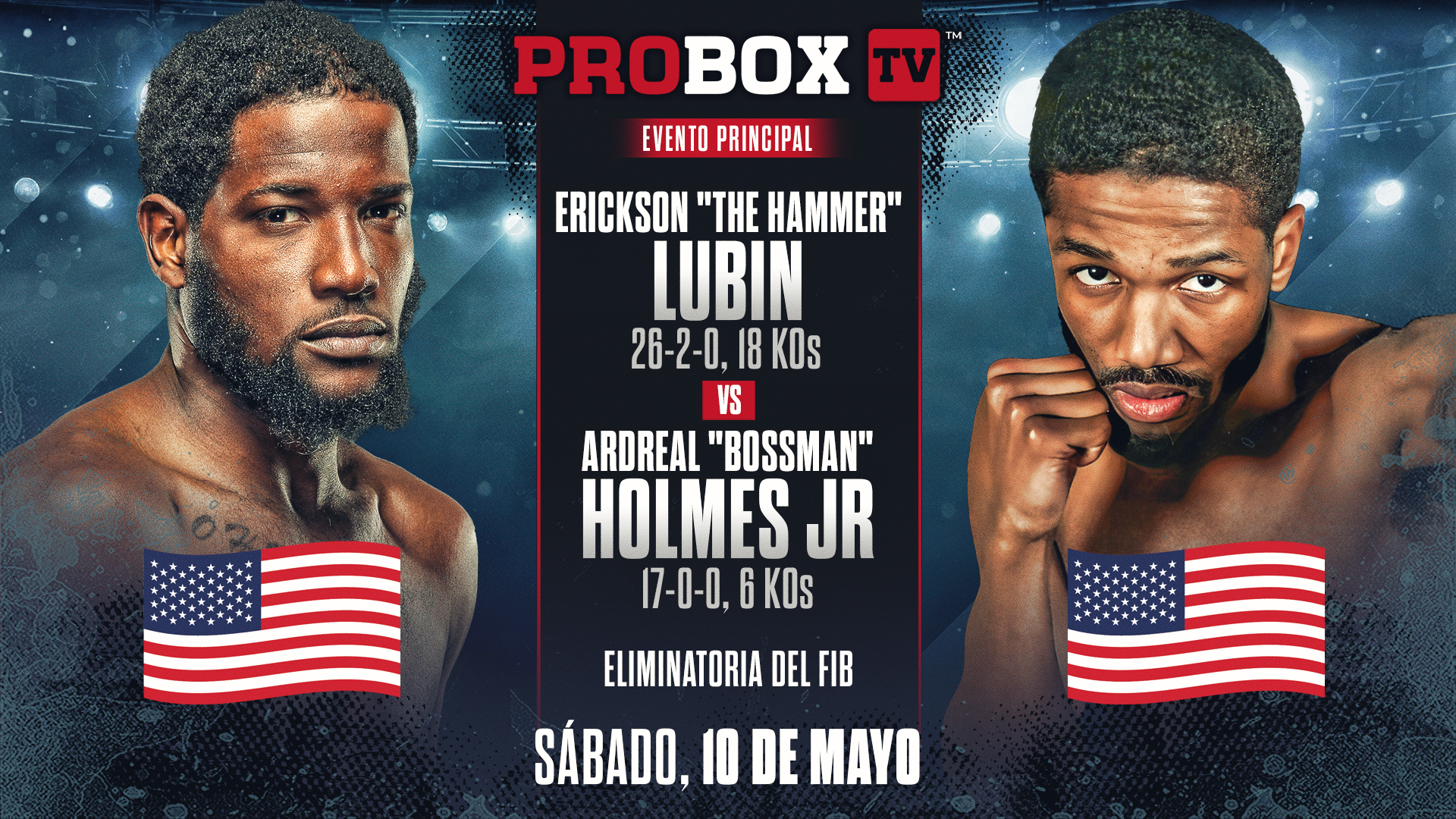Serie de Contendientes: Lubin vs Holmes Jr