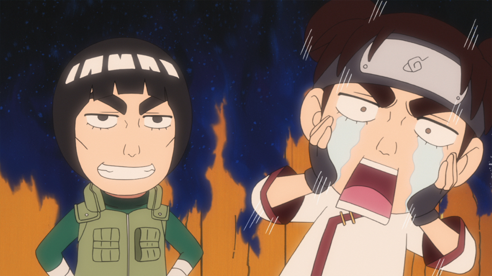 Naruto Spin Off! Rock Lee & seine Ninja Kumpels – S02E17 – Der 17-jährige, der in der Masse untergehen wollte! / Kloputzen reinigt Körper und Seele!