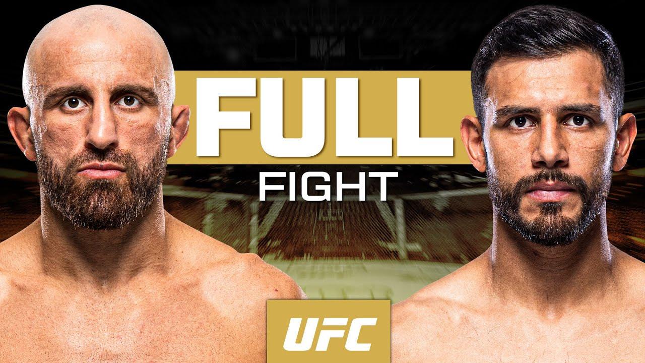 Alexander Volkanovski vs Yair Rodriguez | FULL FIGHT