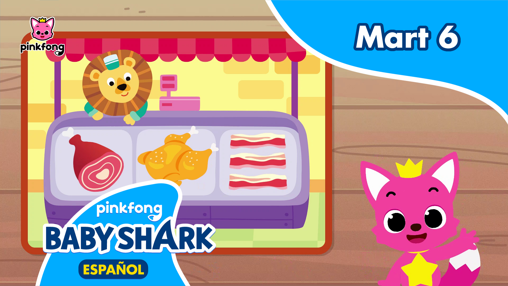 Al Escondite con Pinkfong Mart 6