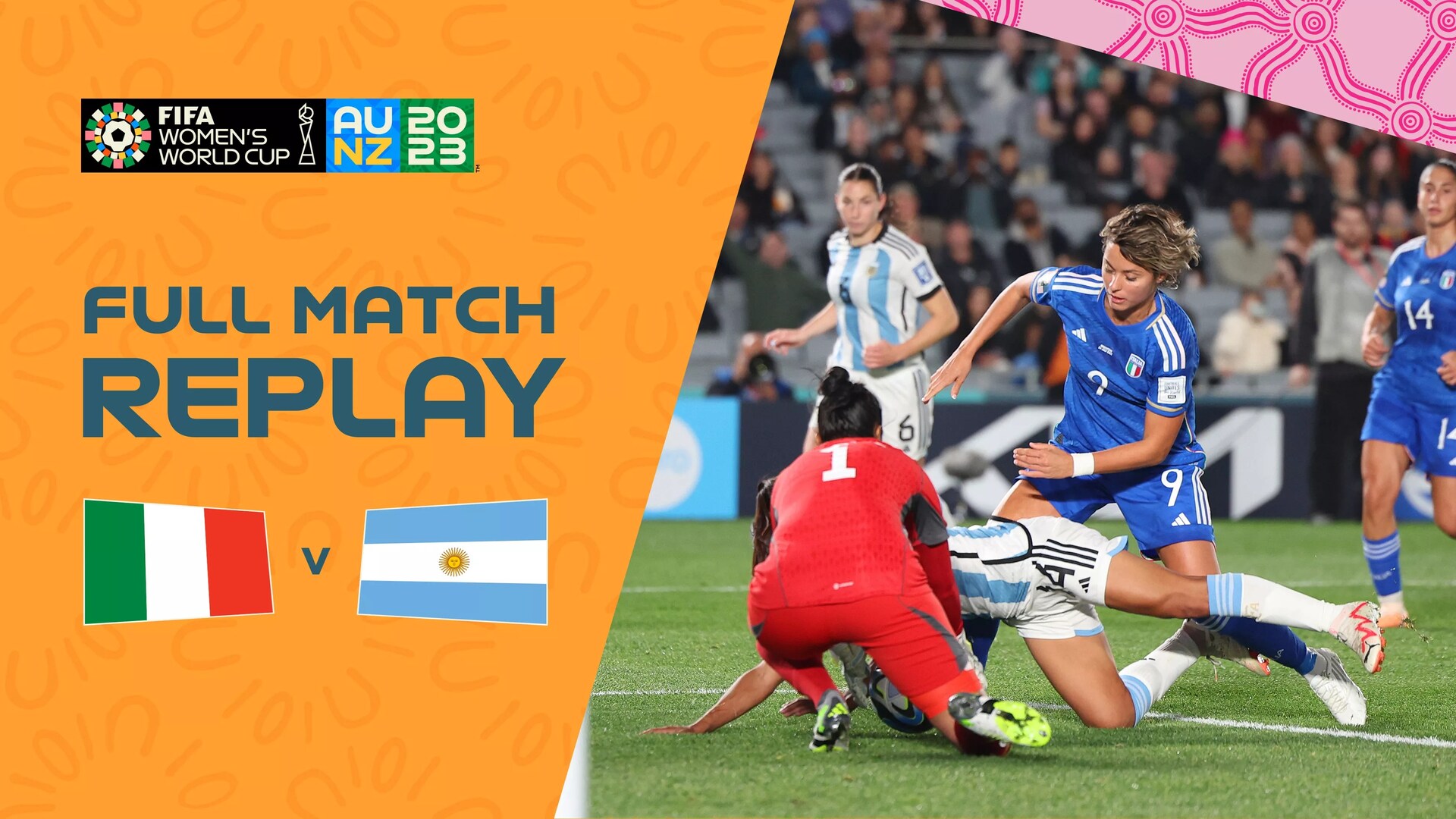 Italy v Argentina | Group G | FIFA Women's World Cup Australia & New Zealand 2023™ | Full Match Replay