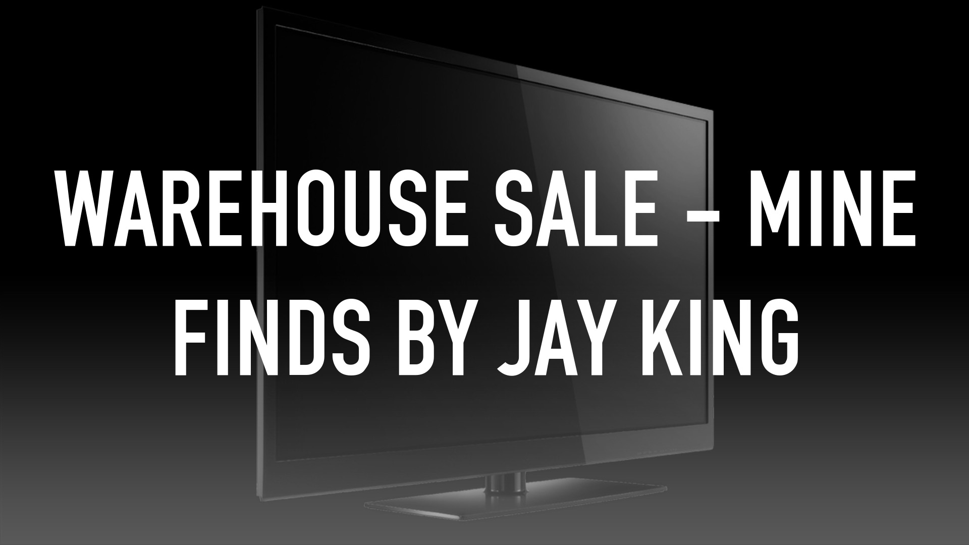 Warehouse Sale - Mine Finds by Jay King
