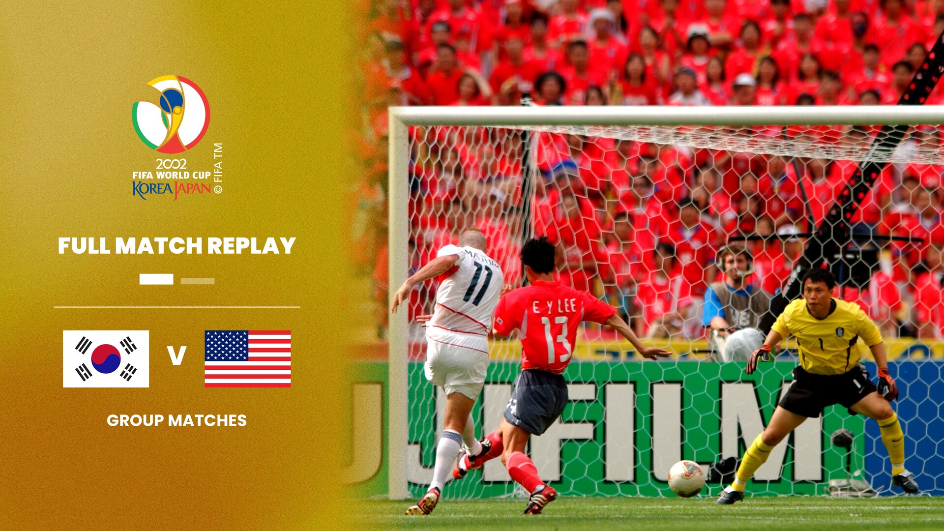 República de Corea vs EE.UU | Grupo D | Copa Mundial de la FIFA Corea/Japón 2002™ | Partido completo