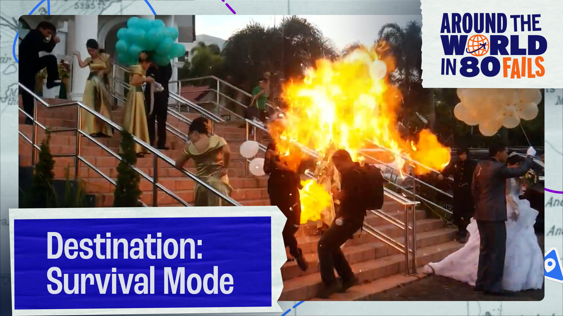 Around the World in 80 Fails