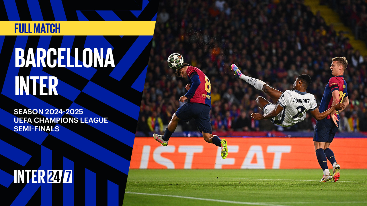 Champions League Barcelona-Inter 2024/2025